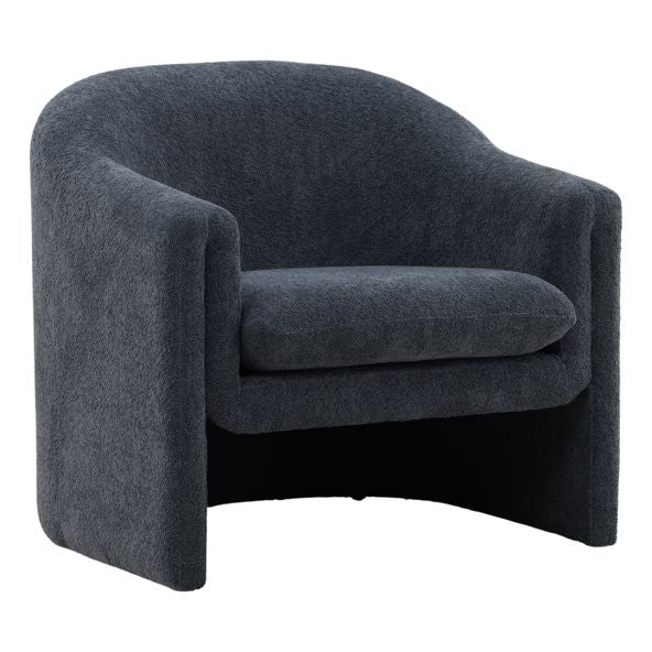 Alda Navy Accent Chair
