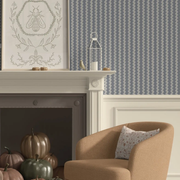 Blue Dotted Stripes