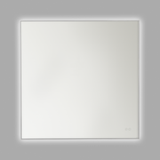 Cadre Chrome Square Illuminated Mirror