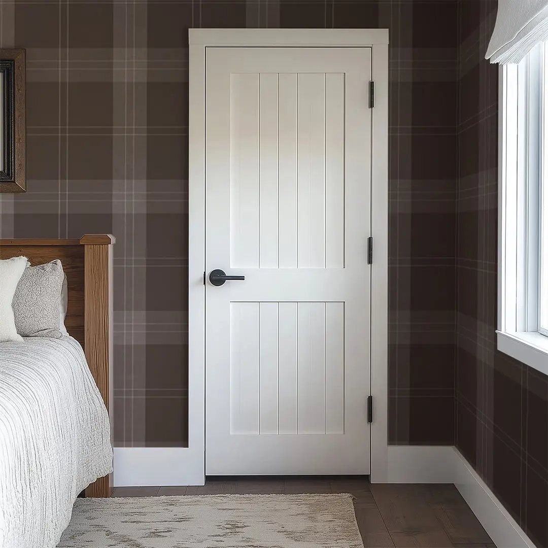 Plaid - Brown