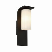 Colonne Black One Light Outdoor Wall Sconce