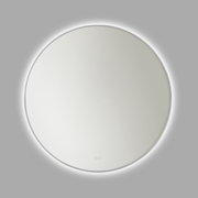 Cadre Chrome Round Illuminated Mirror