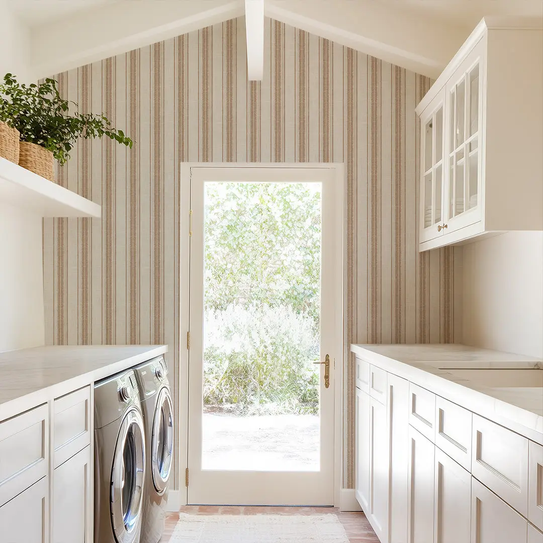Cloth Stripes - Warm Beige