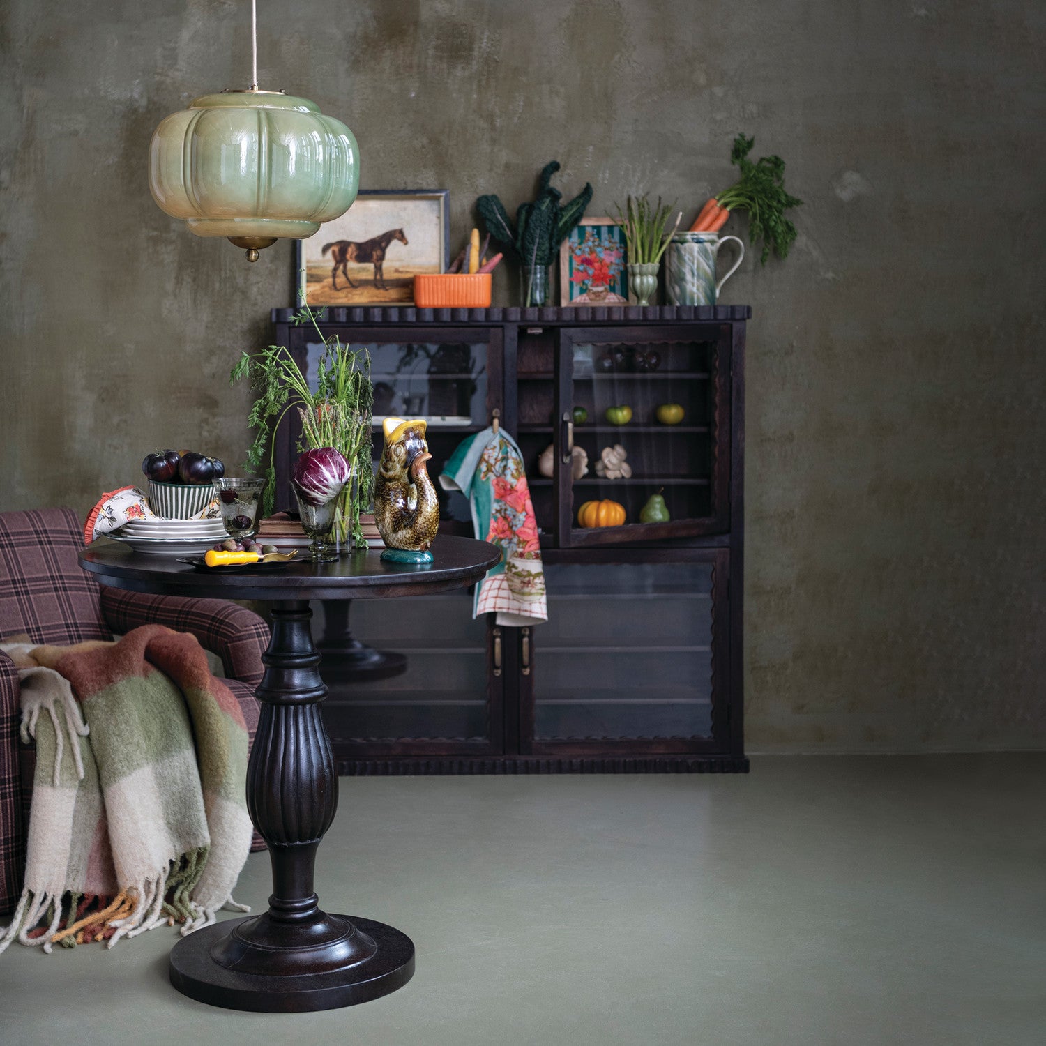 Whitmore Pedestal End Table