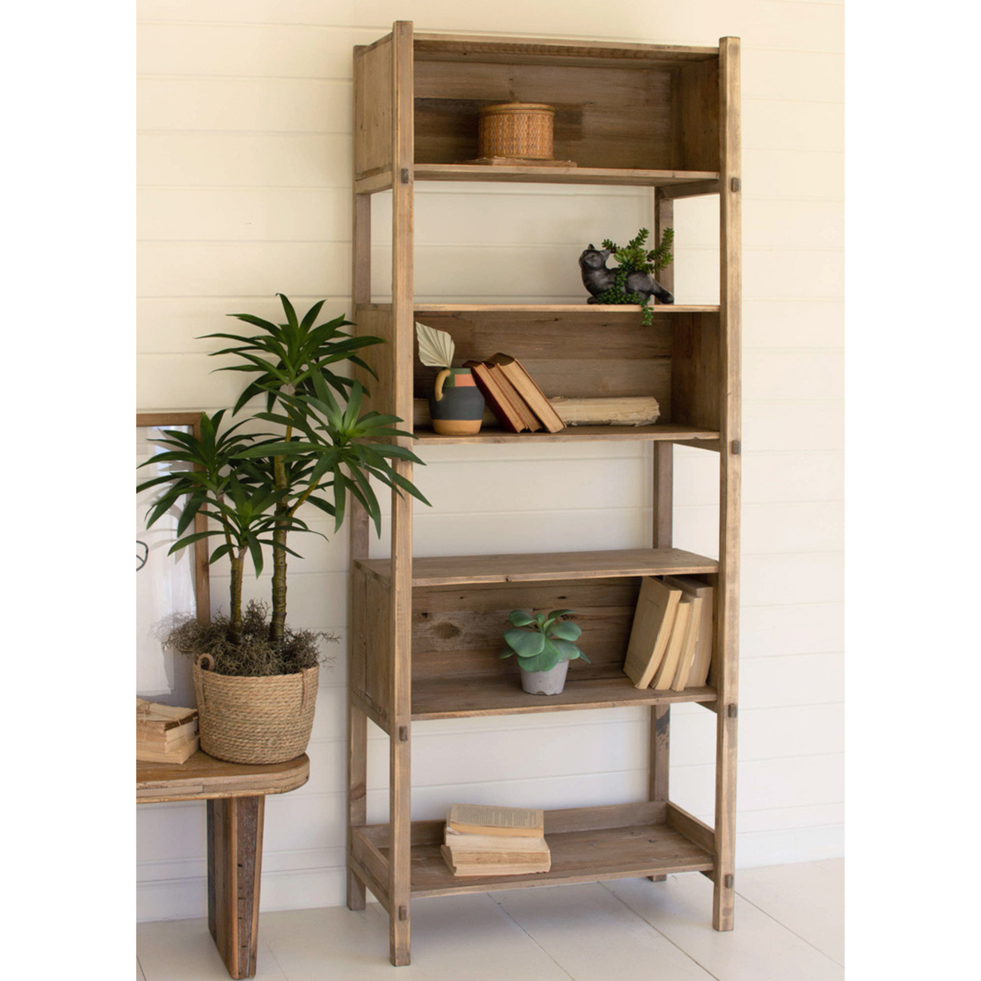 Wooden Box Shelving Unit