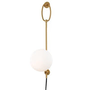 Gina Wall Sconce with Plug