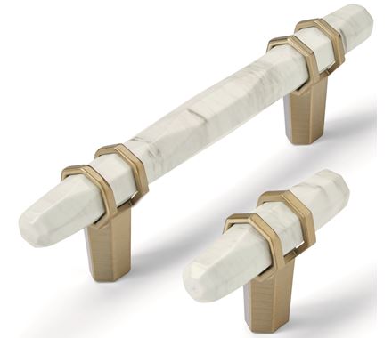 CARRIONE Marble & Champagne Gold