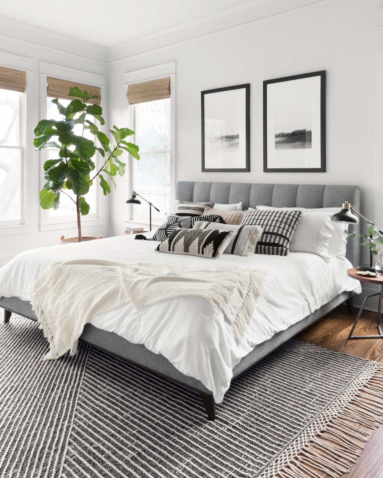 Newton Charcoal Ivory Rug