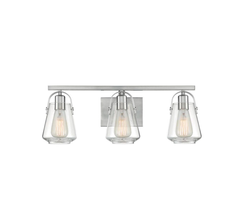 Skye Nickel Vanity Light