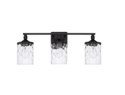 Colt Matte Black Vanity Light
