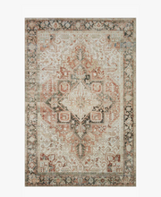 Lenna Rust/ Charcoal Rug