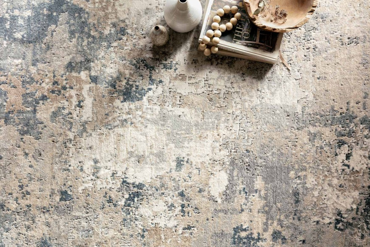 Teagan Rug Natural / Denim